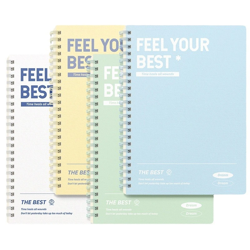 Makukulay na Spiral Notebook