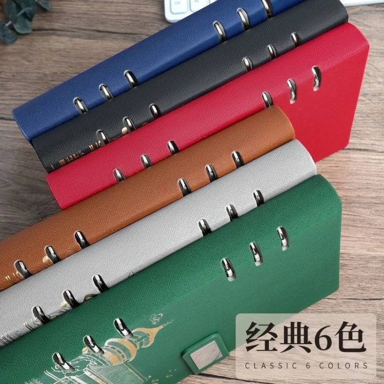 Loose-Leaf notebook for work product view 7