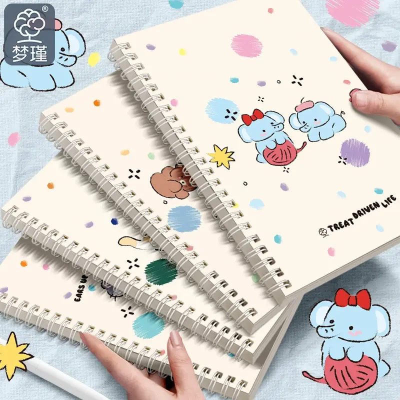 Spiral Notebook na may Perforated Pages